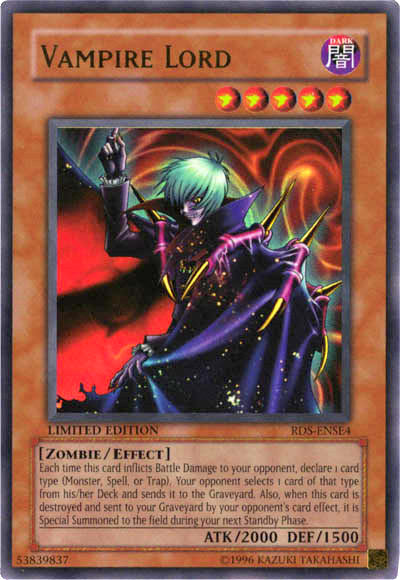 Vampire Lord [RDS-ENSE4] Ultra Rare 