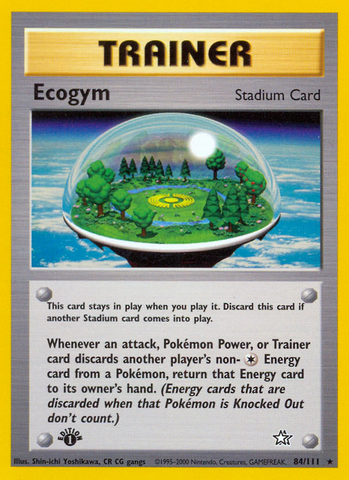 Ecogym (84/111) [Neo Genesis 1st Edition] 