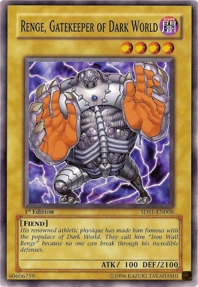 Renge, Gatekeeper of Dark World [5DS1-EN008] Common 