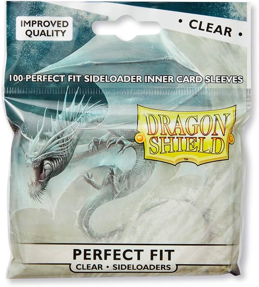 Dragon Shield - Perfect Fit Inner Sleeves - Sideloader Clear (100)