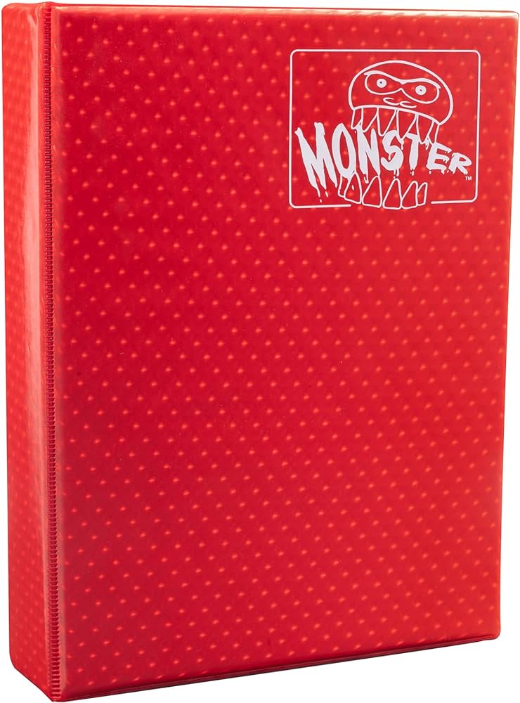 Monster - 9 Pocket Holofoil -  Binder - Chose Your Color (360)