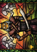 Zar Ojanen, Scion of Efrava Art Card (Gold-Stamped Signature) [Dominaria United Art Series] 