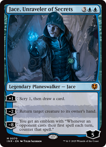 Jace, Unraveler of Secrets [Innistrad Remastered] 