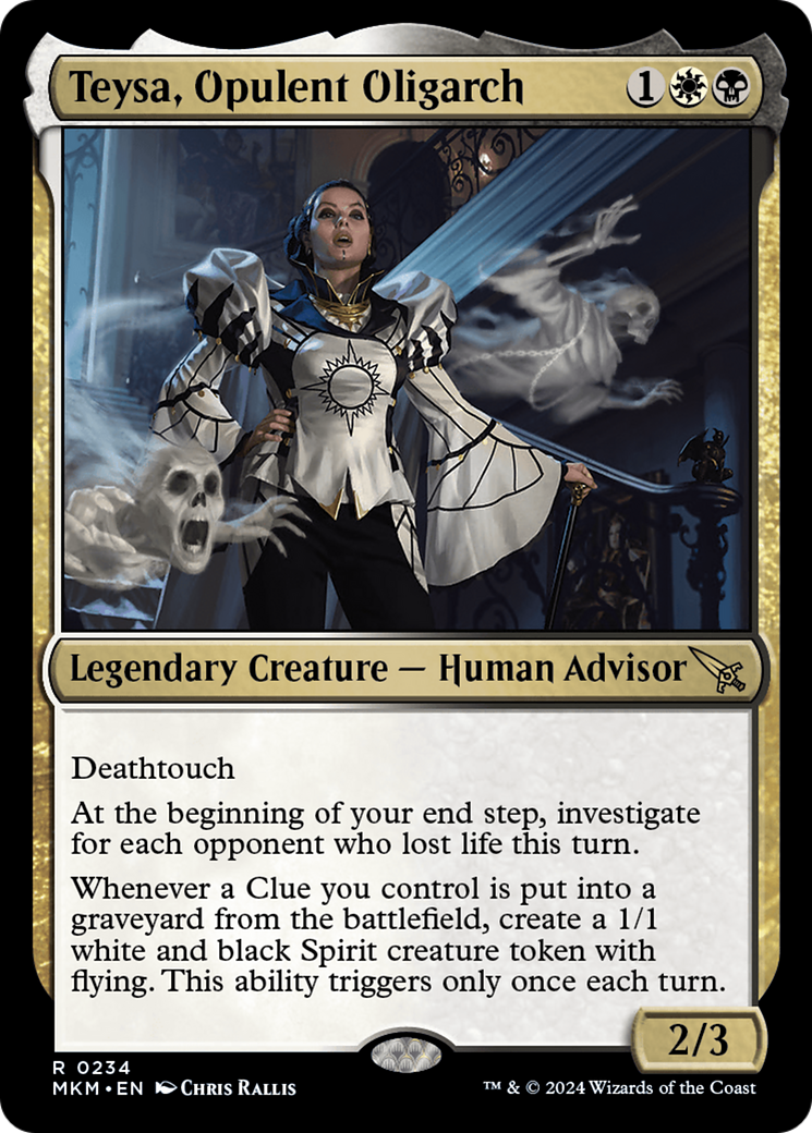 Teysa, Opulent Oligarch [Murders at Karlov Manor] 