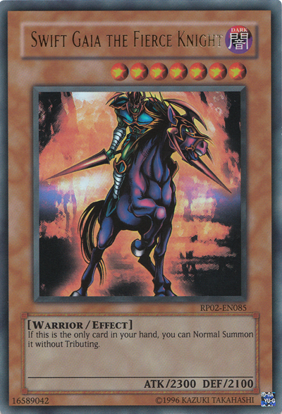 Swift Gaia the Fierce Knight [RP02-EN085] Ultra Rare 