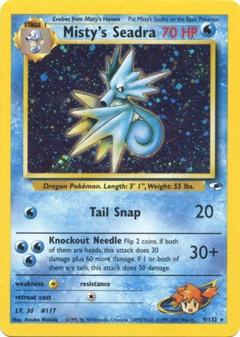 Misty's Seadra (9/132) [Gym Heroes Unlimited] 