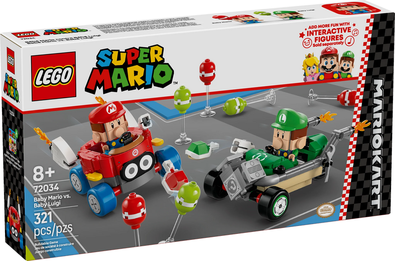 LEGO® Mario Kart™ Ensemble Bébé Mario et Bébé Luigi 72034
