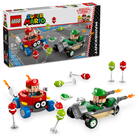 LEGO® Mario Kart™ Baby Mario &amp; Baby Luigi Set 72034