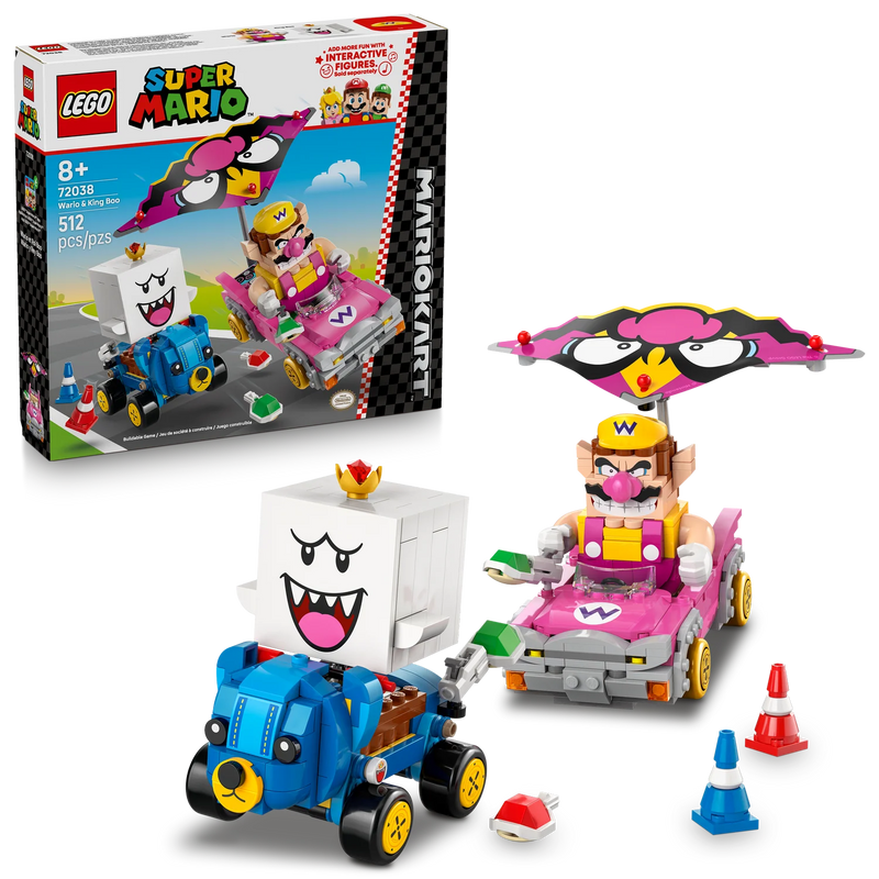 LEGO® Mario Kart™ Wario & King Boo Set 72038