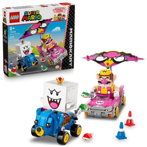 LEGO® Mario Kart™ Wario &amp; King Boo Set 72038
