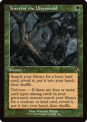 Traverse the Ulvenwald (Retro Frame) [Innistrad Remastered] 