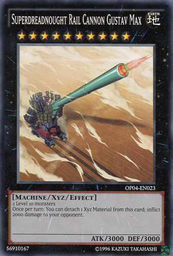 Superdreadnought Rail Cannon Gustav Max [OP04-EN023] Common 