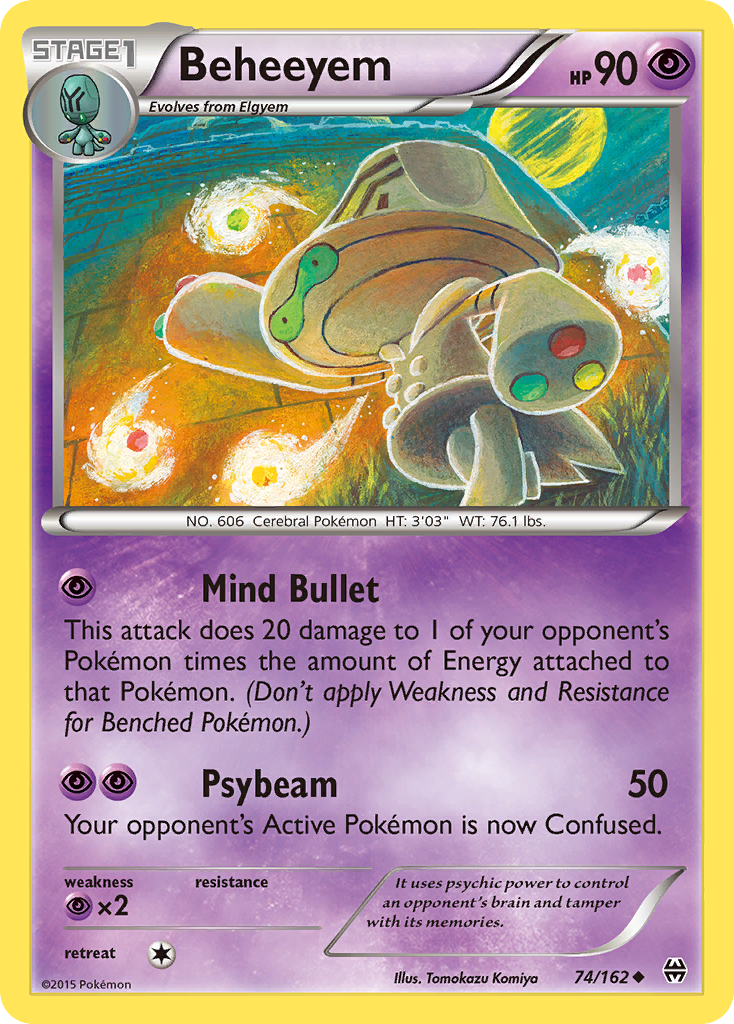 Beheeyem (74/162) [XY: BREAKthrough] 