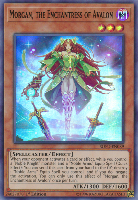 Morgan, the Enchantress of Avalon [SOFU-EN089] Ultra Rare 