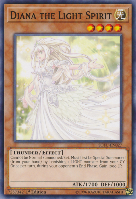 Diana the Light Spirit [SOFU-EN027] Common 