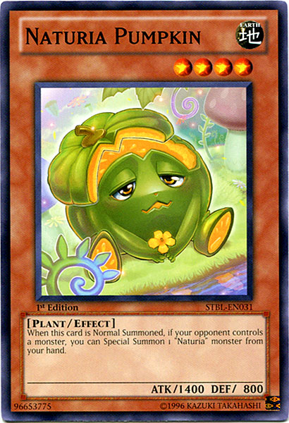 Naturia Pumpkin [STBL-EN031] Common 