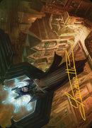 Angelic Sleuth Art Card (Gold-Stamped Signature) [Streets of New Capenna Art Series] 