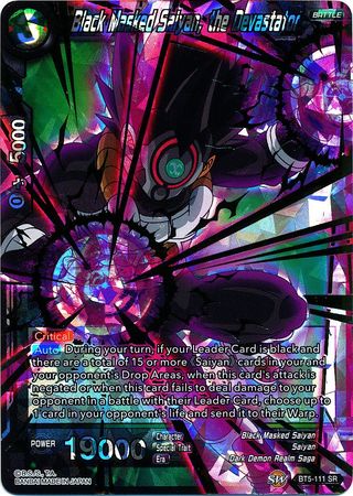 Black Masked Saiyan, the Devastator (BT5-111) [Miraculous Revival] 