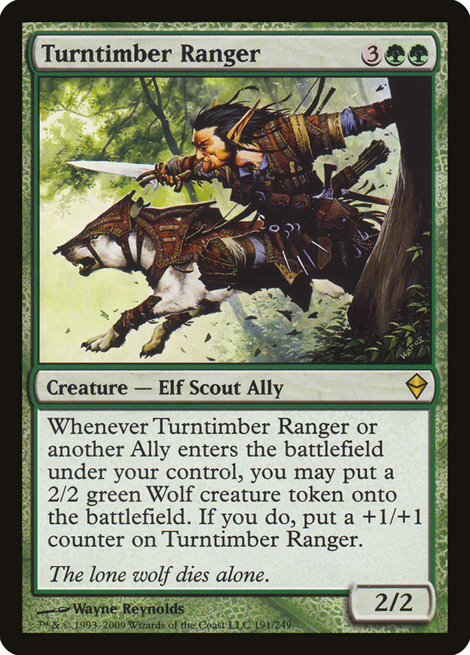 Turntimber Ranger [Zendikar] 