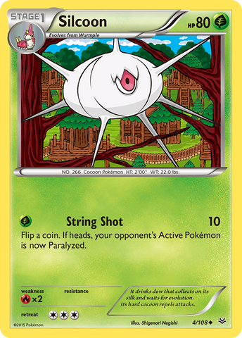 Silcoon (4/108) [XY: Roaring Skies] 