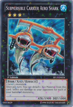 Submersible Carrier Aero Shark [SP13-EN024] Starfoil Rare 