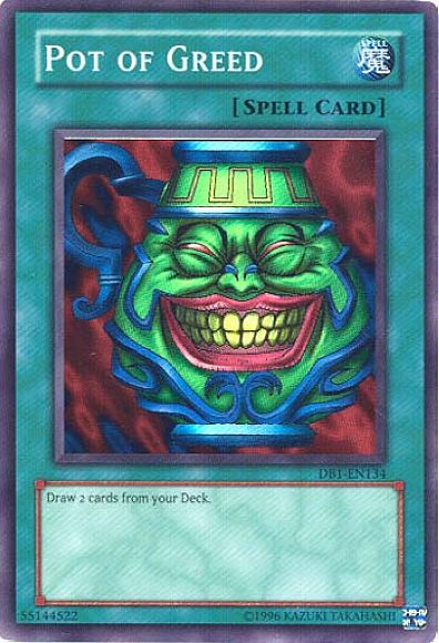 Pot of Greed [DB1-EN134] Super Rare 