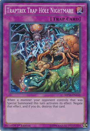 Traptrix Trap Hole Nightmare [MP14-EN110] Super Rare 
