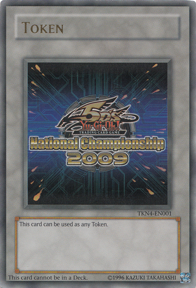 Yu-Gi-Oh 5D's 2009 National Championship Token [TKN4-EN001] Ultra Rare 