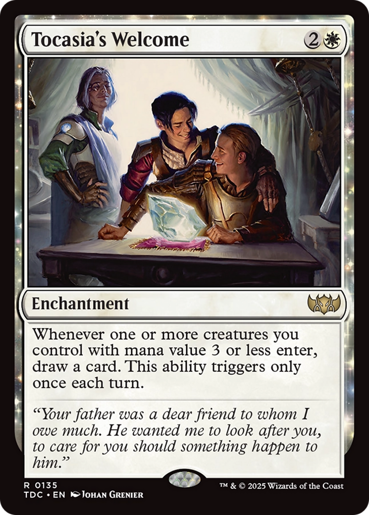 Tocasia's Welcome [Tarkir: Dragonstorm Commander] 