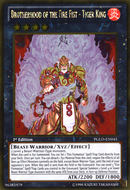 Brotherhood of the Fire Fist - Tiger King [PGLD-EN045] Gold Rare 