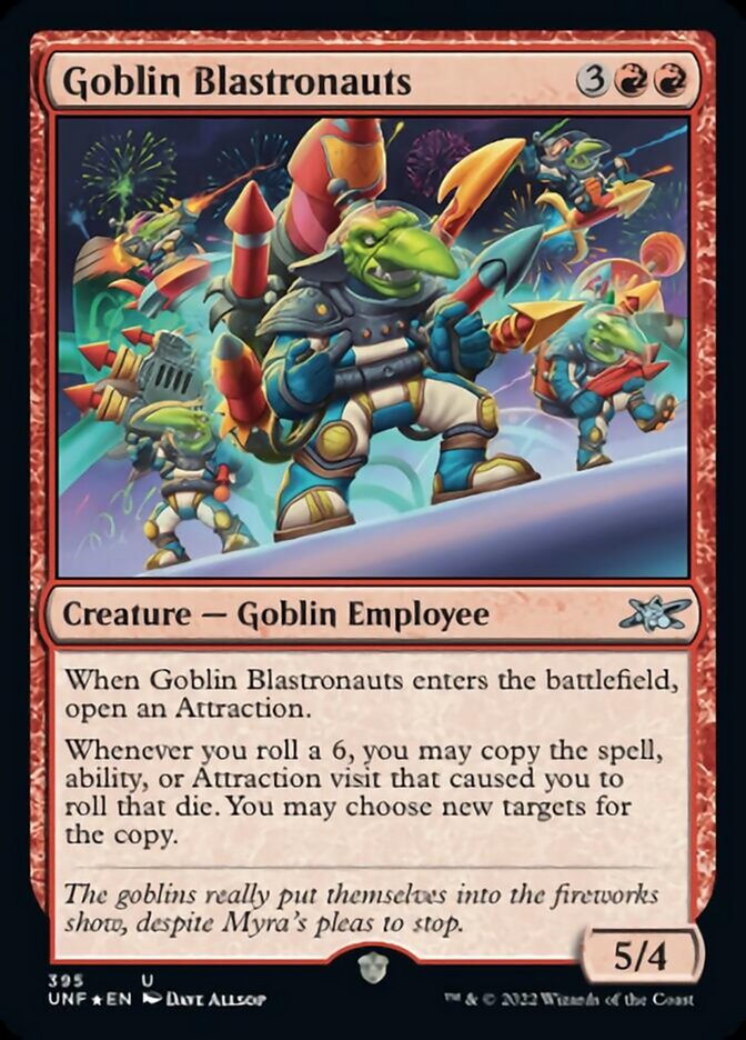 Goblin Blastronauts (Galaxy Foil) [Unfinity] 