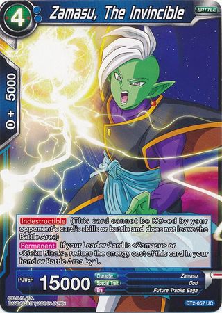 Zamasu, The Invincible (BT2-057) [Union Force] 
