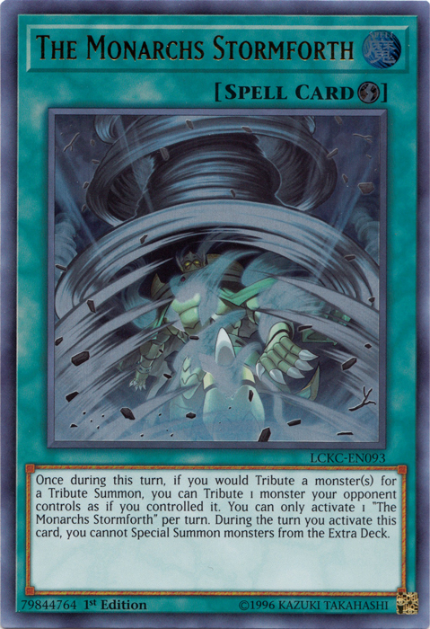 The Monarchs Stormforth [LCKC-EN093] Ultra Rare 