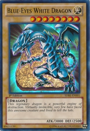 Blue-Eyes White Dragon [SDBE-EN001] Ultra Rare 