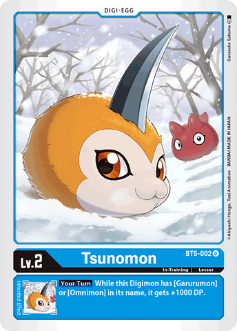 Tsunomon [BT5-002] [Battle of Omni] 