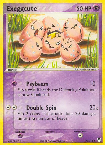 Exeggcute (33/112) [EX: FireRed &amp; LeafGreen] 