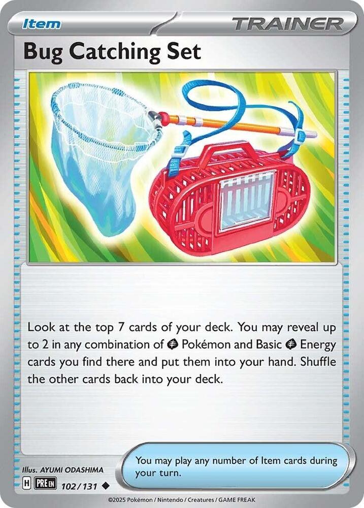 Bug Catching Set (102/131) [Scarlet &amp; Violet: Prismatic Evolutions] 