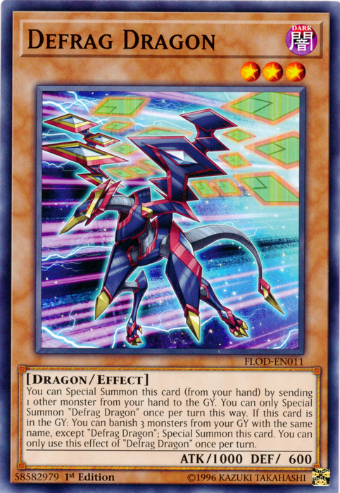Defrag Dragon [FLOD-EN011] Common 