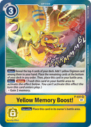 Yellow Memory Boost! [P-037] [Promotional Cards] 