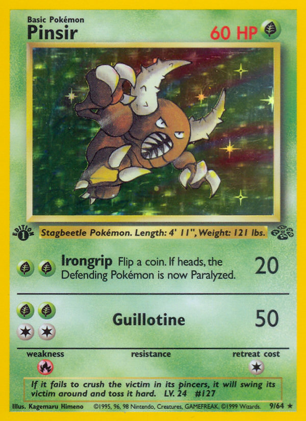 Pinsir (9/64) [Jungle 1st Edition] 