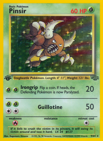 Pinsir (9/64) [Jungle 1st Edition] 