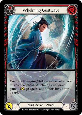 Whelming Gustwave (Red) [LGS007-P] (Promo) 1st Edition Normal 
