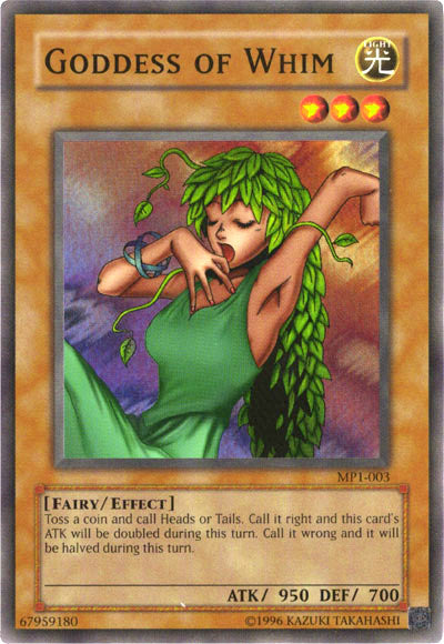 Goddess of Whim [MP1-003] Super Rare 