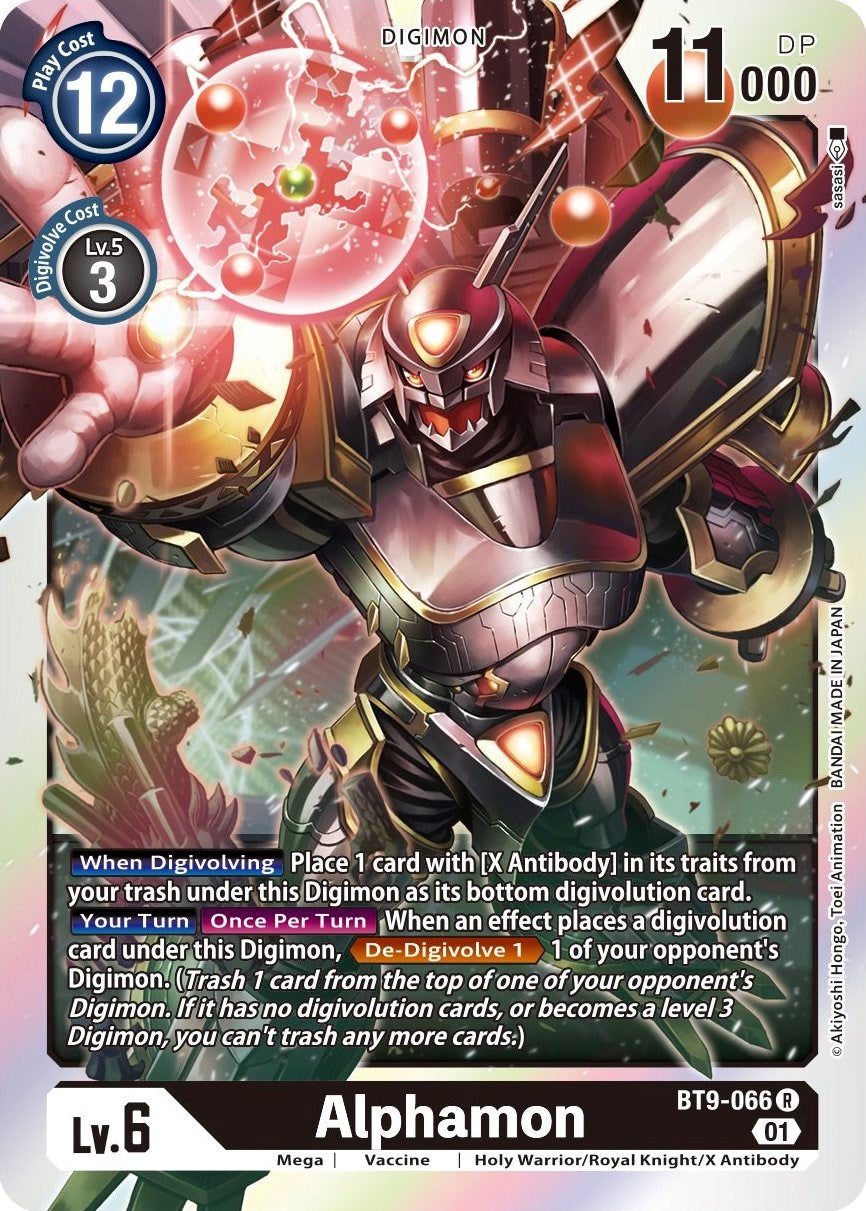 Alphamon [BT9-066] [X Record]