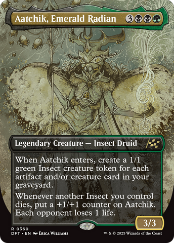 Aatchik, Emerald Radian (Borderless) [Aetherdrift] 