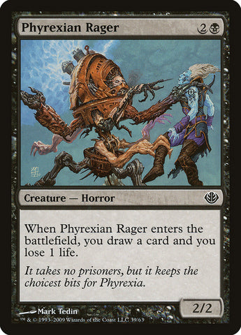 Phyrexian Rager [Duel Decks: Garruk vs. Liliana] 