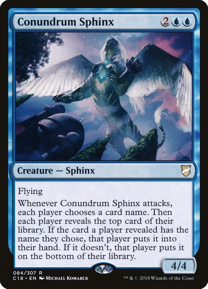 Conundrum Sphinx [Order 2018] 