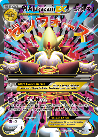 M Alakazam EX (118/124) [XY: Fates Collide] 