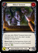 Rifted Torment (Yellow) [MON178] (Monarch) 1st Edition Normal 