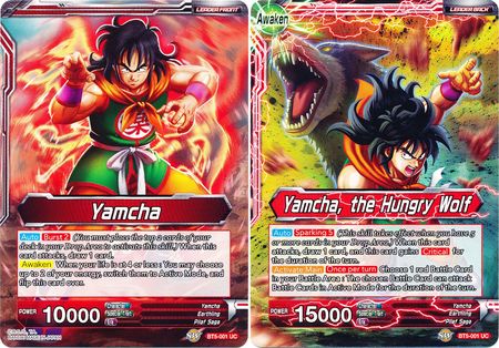 Yamcha // Yamcha, the Hungry Wolf (Giant Card) (BT5-001) [Oversized Cards] 